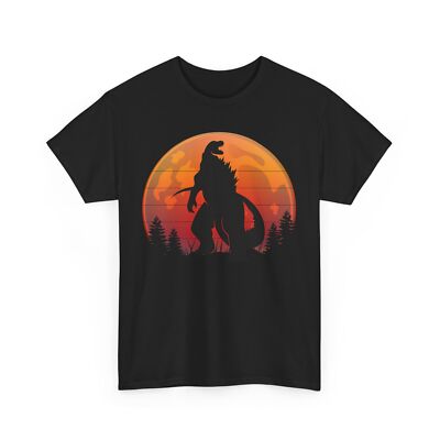 Horror Godzilla T-Shirt | Creepy Kaiju Tee | Dark Sci-Fi Monster Shirt-image