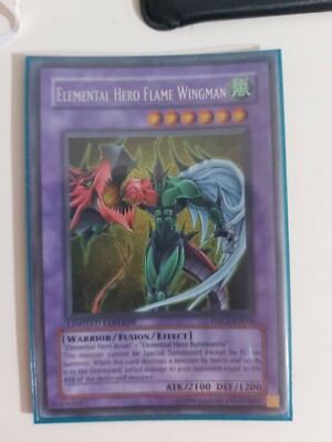 Elemental Hero Flame Wingman EHC1 Secret Rare-image