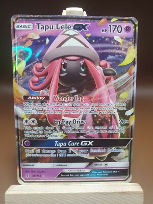 VLP Tapu Lele GX 60/145 Ultra Rare Guardians Rising Pokemon-image