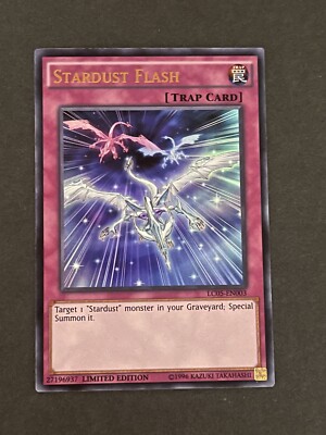Yu-Gi-Oh! TCG Stardust Flash LC05-EN003 Limited Edition Ultra-image