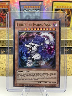Yu-Gi-Oh! TCG Fenrir the Nordic Wolf Legendary Collection 5D's LC05-EN002...-image