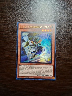 Yu-Gi-Oh! Silent Swordsman Zero Ultra Rare 1st Edition Lightly Played-image