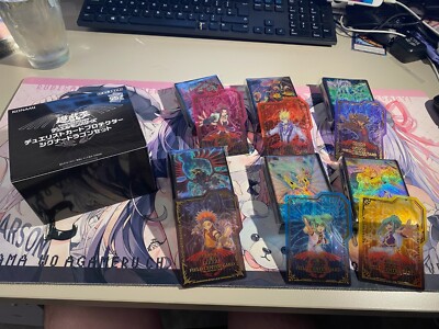 YuGiOh 5D’s Signer Dragon Card Sleeve protector 70x6 PCS + Field Center Card x6-image