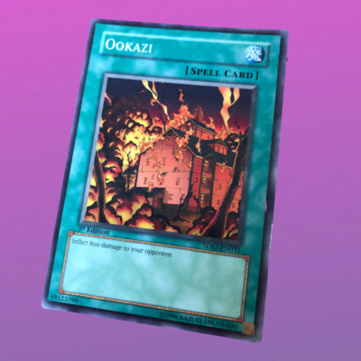 Ookazi Common 1st Edition Yu-Gi-Oh Single LP Trading Card 5DS2-EN031-image