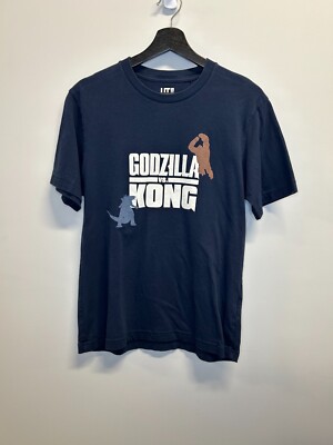 Uniqlo Godzilla vs Kong Movie Promo Graphic T Shirt Monster Monsterverse-image