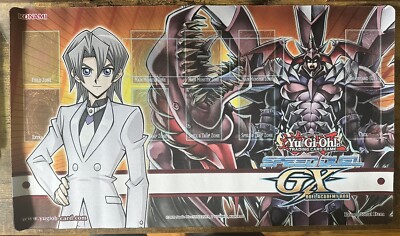 YUGIOH GX ASTER PHOENIX DESTINY HERO PLASMA PLAYMAT *NEW-image