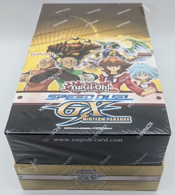 SEALED Yu-gi-oh! GX Speed Duel Midterm Paradox 6-Box Retail Display-image
