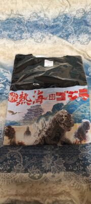 Godzilla vs Atami T-shirt unused size XL black-image