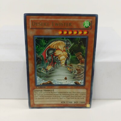 Yugioh Desert Twister TAEV-EN034 Near Mint Ultra Rare 1st Edition Card Game-image