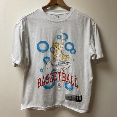 Basketball Skateboards Ballerina Shirt Heron Preston Jacuzzi Anime Men’s Medium-image