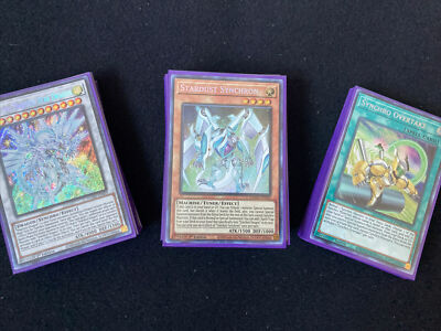 Yugioh 5Ds Complete Synchron Deck! Shooting Majestic Stardust Syn *Hot* + Bonus!-image
