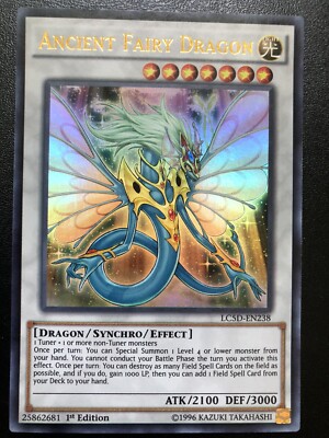 Ancient Fairy Dragon LC5D-EN238 Ultra Rare 1st Edition Mint / Near Mint -image