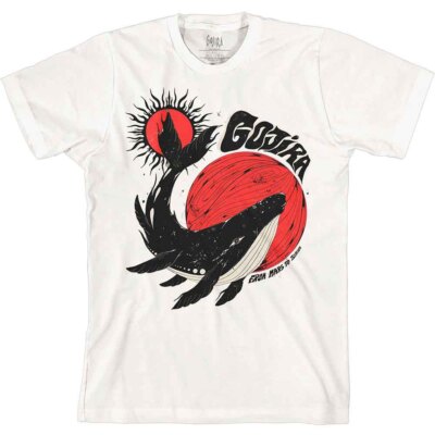 Gojira Whale T-Shirt White New-image