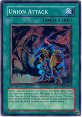 Union Attack - LODT-EN093 - Super Rare - Unlimited Edition NM YuGiOh!  Booster S-image