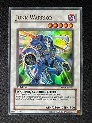5DS1-EN041 Junk Warrior 1st Edition LP YuGiOh Card Starter Deck: Yu-Gi-Oh! 5D's-image