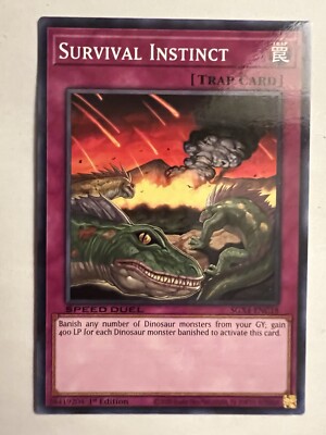 Yugioh Survival Instinct SGX4-ENC18 1st Edition Speed Duel Midterm Destruction-image