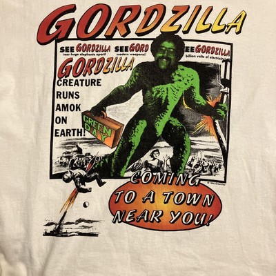 95s Green Day godzilla vintage tee-image