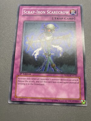 Yu-Gi-Oh! Scrap-Iron Scarecrow Common 1st Edition 5DS1-EN032 MP-image