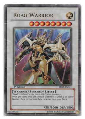 Road Warrior #5DS2-EN041 5D's Starter Deck 2009 tcg-image