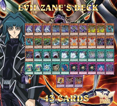 Yugioh GX! Complete Evil Zane Truesdale Deck! Cyber Dragon + Cyb **HOT** + Bonus-image