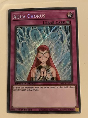 Aqua Chorus (Secret Rare) Speed Duel GX YuGiOh #SGX3-ENI34-image