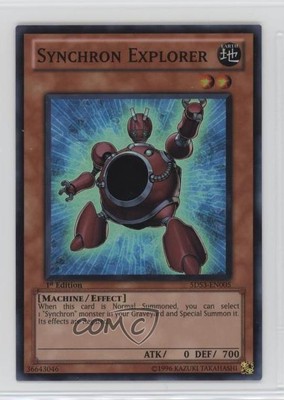 2010 Yu-Gi-Oh! 5D's Duelist Toolbox 1st Edition Synchron Explorer 0e6p-image