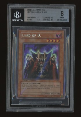 YUGIOH BGS 8 2002 Lord of D. BPT-004 Secret Rare-image