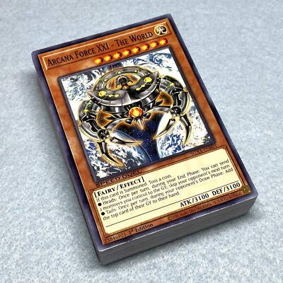 Yugioh GX Sartorius 56 Card Deck Arcana Force Judgment of Omega NM-image