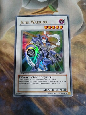 Junk Warrior (UR) - 5D's 2008 Starter Deck 1st Ed LP-image