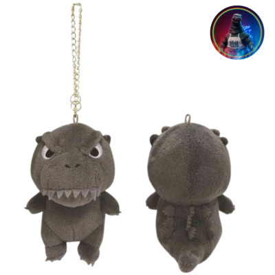 Godzilla Mascot Plush With Keychain Godzilla 1954 First Godzilla-image
