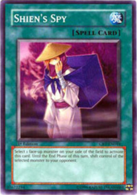 Shien's Spy - CRV-EN044 - Common - 1st Edition LP YuGiOh!  Booster Set Cards (GX-image