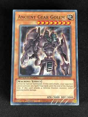 YUGIOH ANCIENT GEAR SPEED DUEL SGX1 SEALED DECK! NO BOX-image
