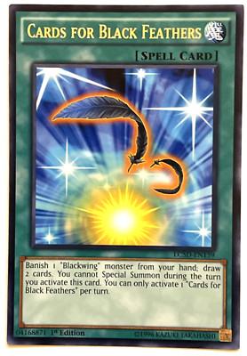 YuGiOh! - Cards for Black Feathers - LC5D-EN139 - 1st Edition - Rare-image