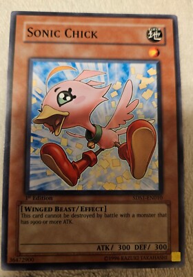 Yugioh Sonic Chick 1st Edition 5DS1-EN010-image