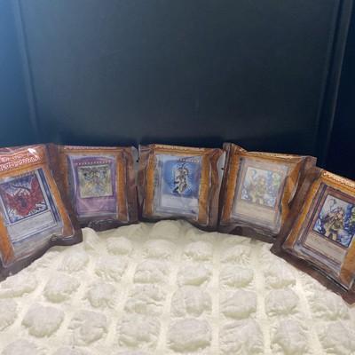 Yu-Gi-Oh! Acrylic Blocks Set 5 Pieces Vol.4.5.6 Collectible Card Game Unused-image