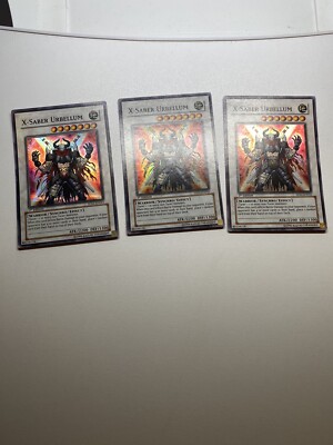 Yu-Gi-Oh! X3 X-Saber Urbellum Super Rare 1st Edition 5DS2-EN043 HP-image