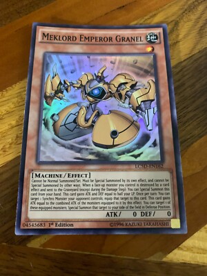 Meklord Emperor Granel LC5D-EN162 1st Edition Super Rare VLP + BONUS-image