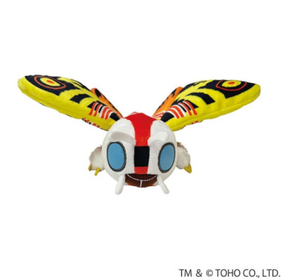 Mothra Plush Toy TOHO Godzilla Store Japanese Character Monster Kaiju New-image