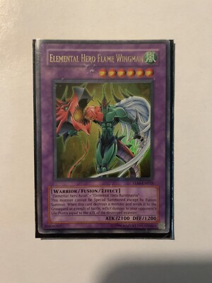 Yu-Gi-Oh! TCG Elemental HERO Flame Wingman Speed Duel GX: Duel Academy Box...-image