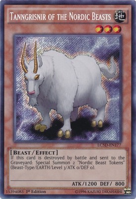 Tanngrisnir of the Nordic Beasts - LC5D-EN177 - Secret Rare - 1st Edition Near M-image