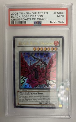 Black Rose Dragon CSOC-EN039 1st Edition PSA 9 (Ultra rare)-image