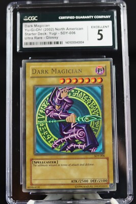 YU-GI-OH! Dark Magician | SDY-006 | Ultra Rare | Unlimited | CGC Graded-image