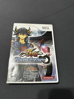 Yu-Gi-Oh 5D's Wheelie Breakers (Nintendo Wii, 2009) With Manual No Cards-image