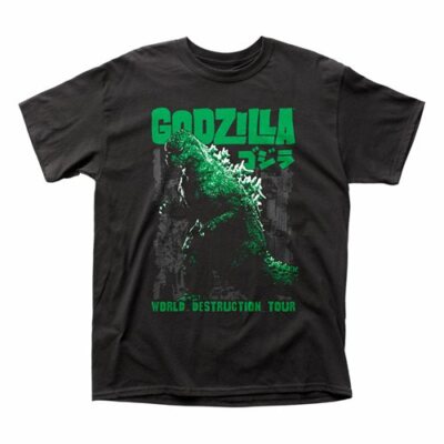 GODZILLA IMPACT MERCHANDISING WORLD DESTRUCTION TOUR LARGE T-SHIRT-image