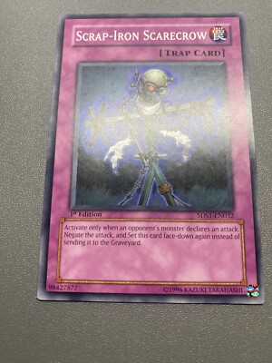 Yu-Gi-Oh! Scrap-Iron Scarecrow Common 1st Edition 5DS1-EN032 MP-image