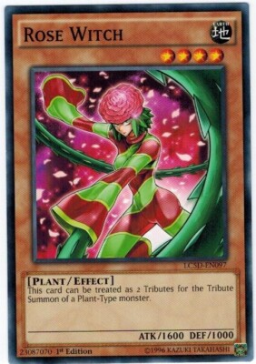 3 x Rose Witch - LC5D-EN097 - Common - 1st Edition Near Mint, English-image