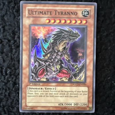 Ultimate Tyranno - POTD-EN020 - Super Rare - 1st Edition NM YuGiOh!  Booster Set-image