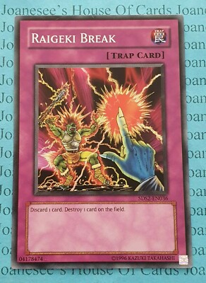 Raigeki Break 5DS2-EN036 Yu-Gi-Oh Card (U) New-image