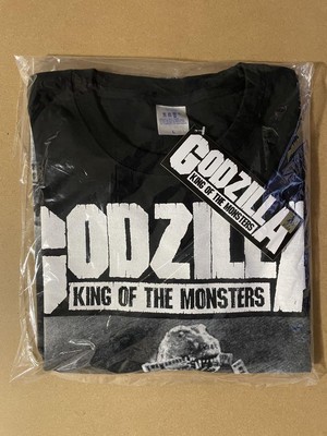 Hxs Hirota Ayatosho King of the Monsters Godzilla Vinyl T-Shirt, L-Size, Used M-image