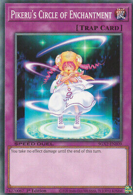 YUGIOH CARD PIKERU'S CIRCLE OF ENCHANTMENT SGX2-ENE09 1ST EDITION COMMUN-image